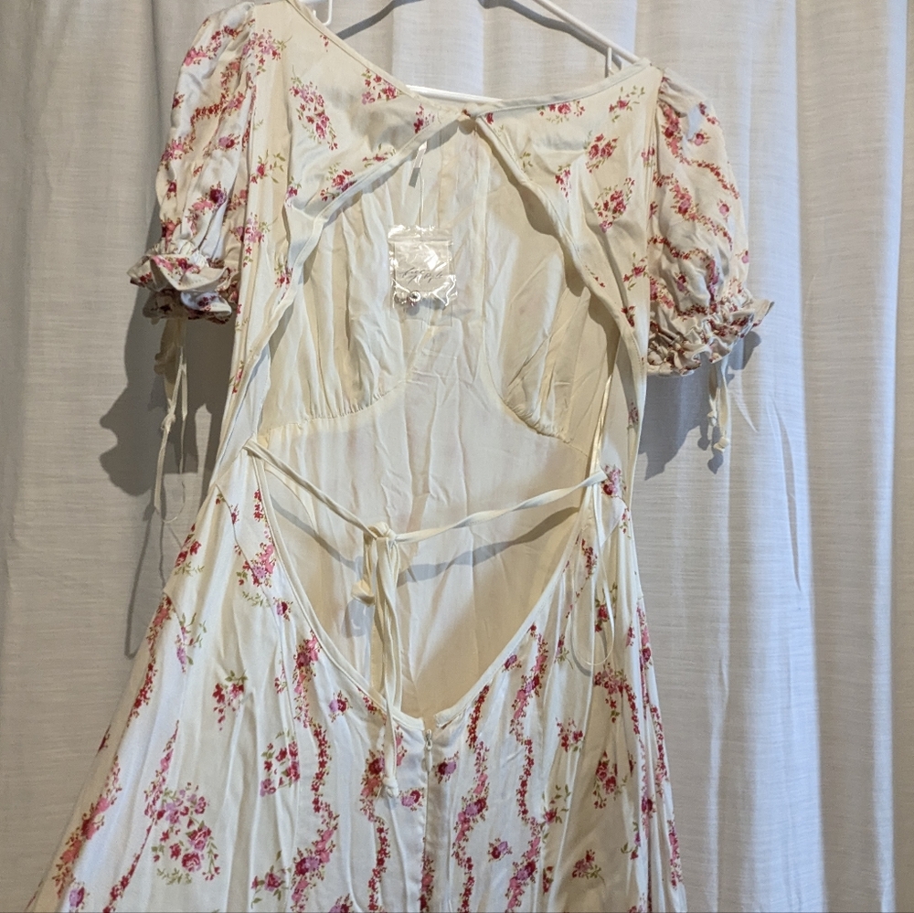 A2 Magdalena Midi Dress Free People Size 12 NWT - Picture 8 of 16